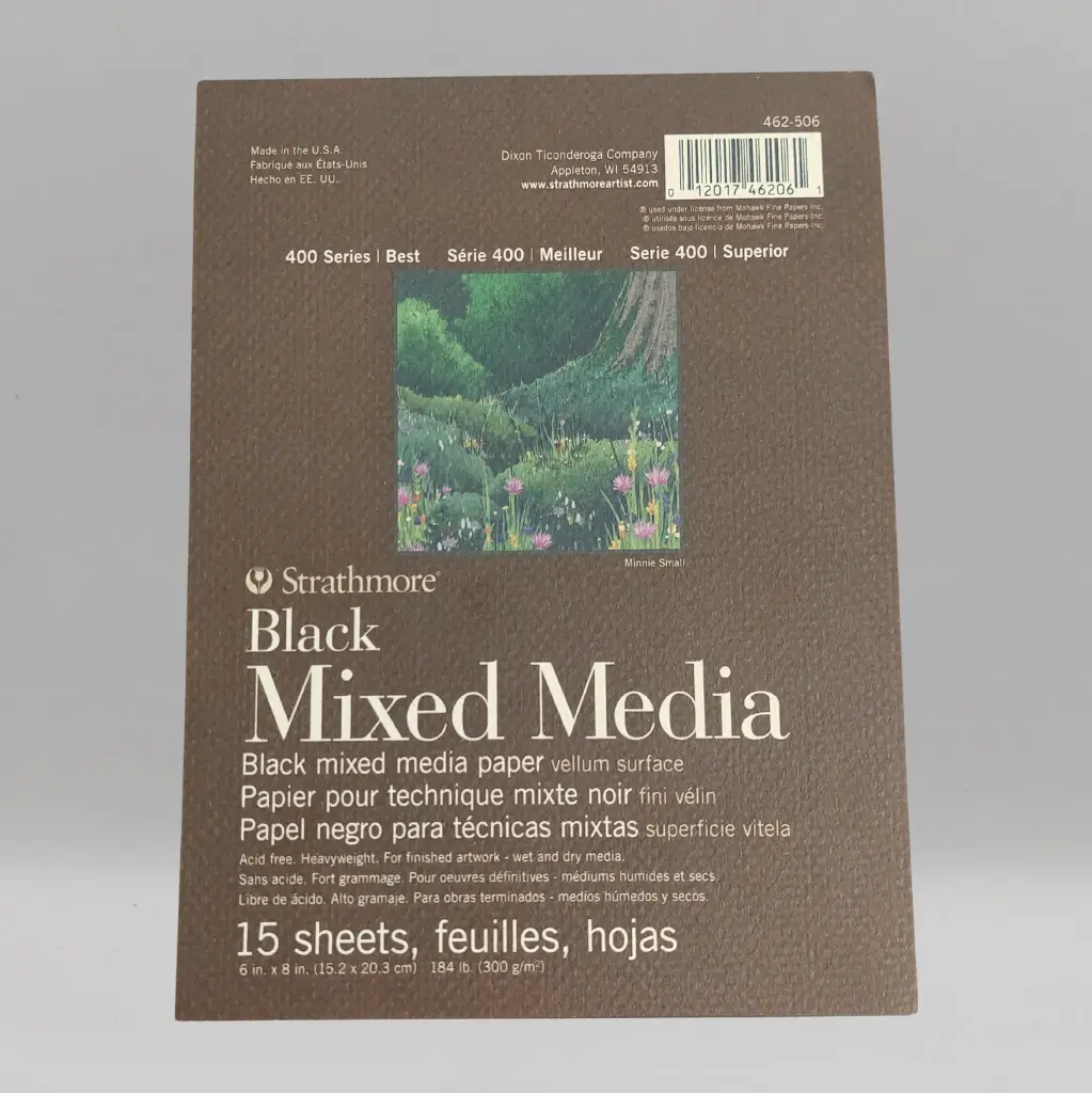 Papier multi-médias noir Strathmore