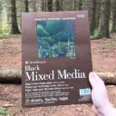 Papier multi-médias noir Strathmore