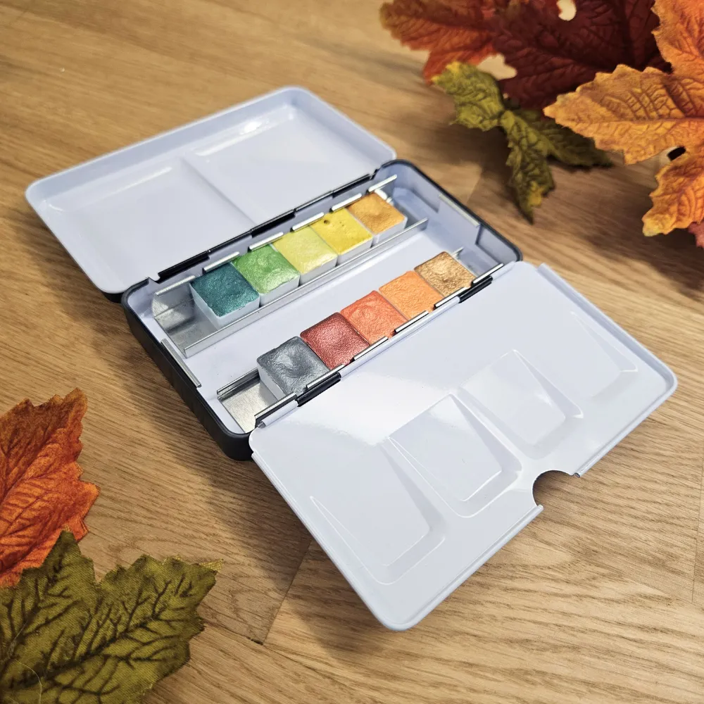 [PMPD001] Palette de demi-godets Automne (Avec palette)