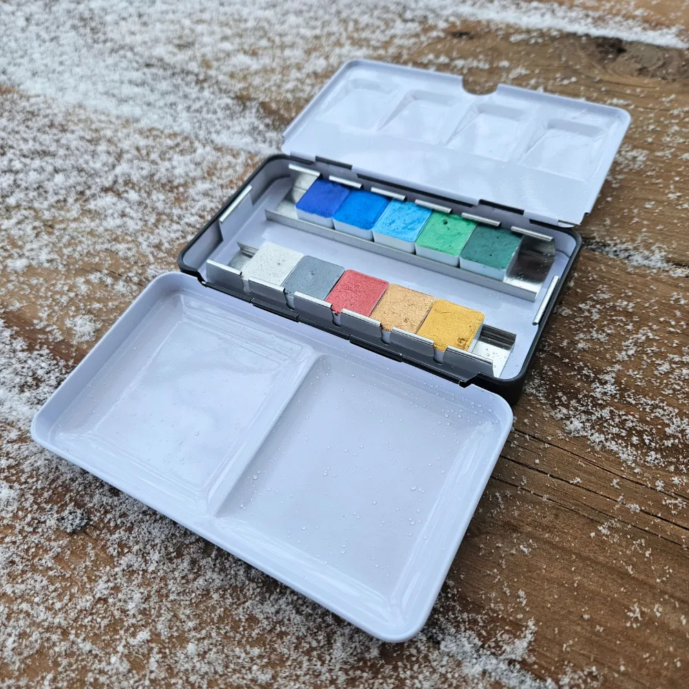 Palette de demi-godets Hiver