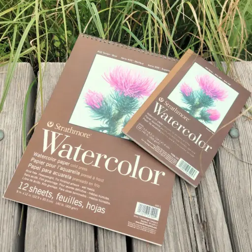 Papier aquarelle pressé à froid Strathmore